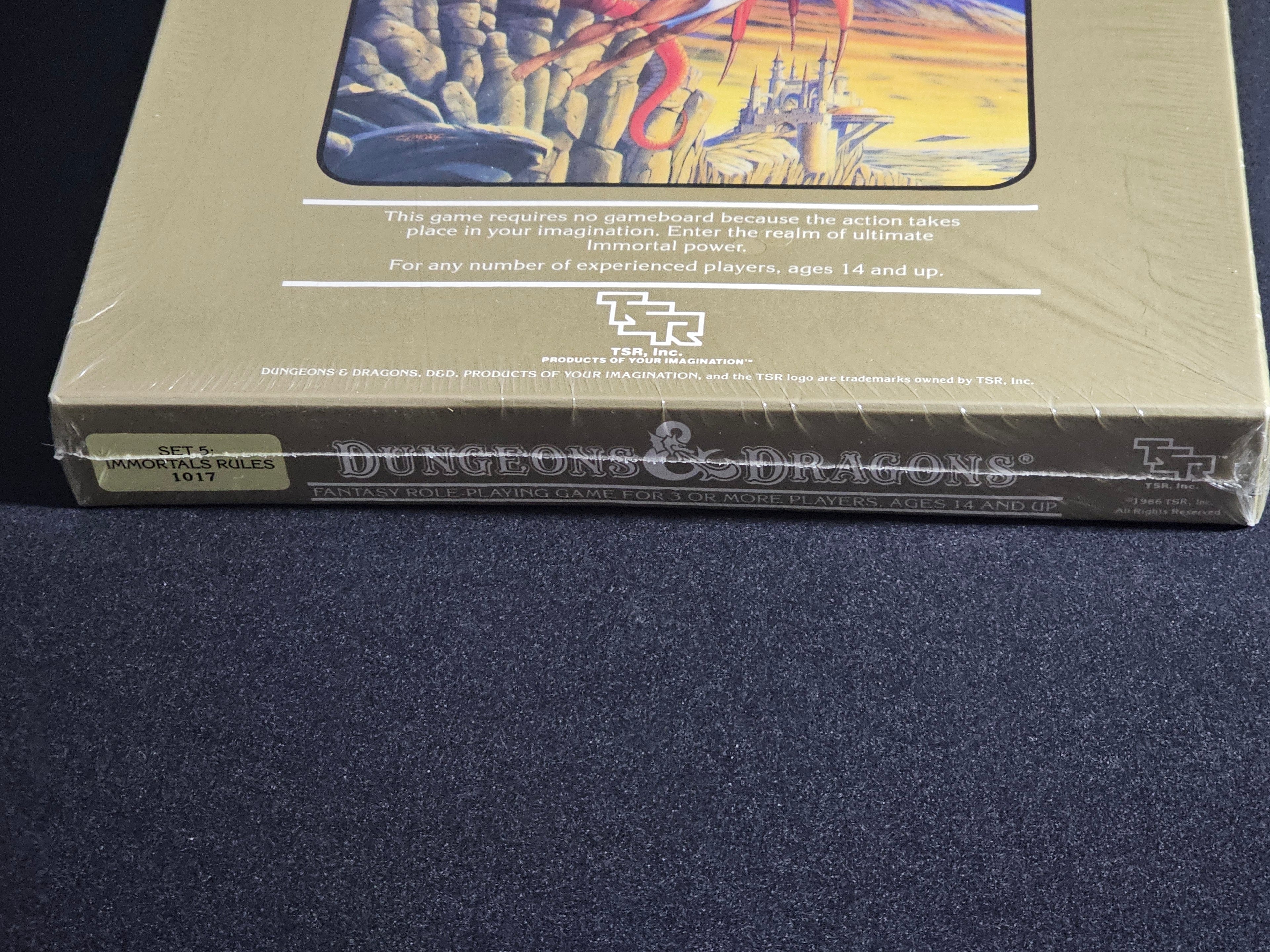 Dungeons & Dragons Set 5: Immortals Rules – SW