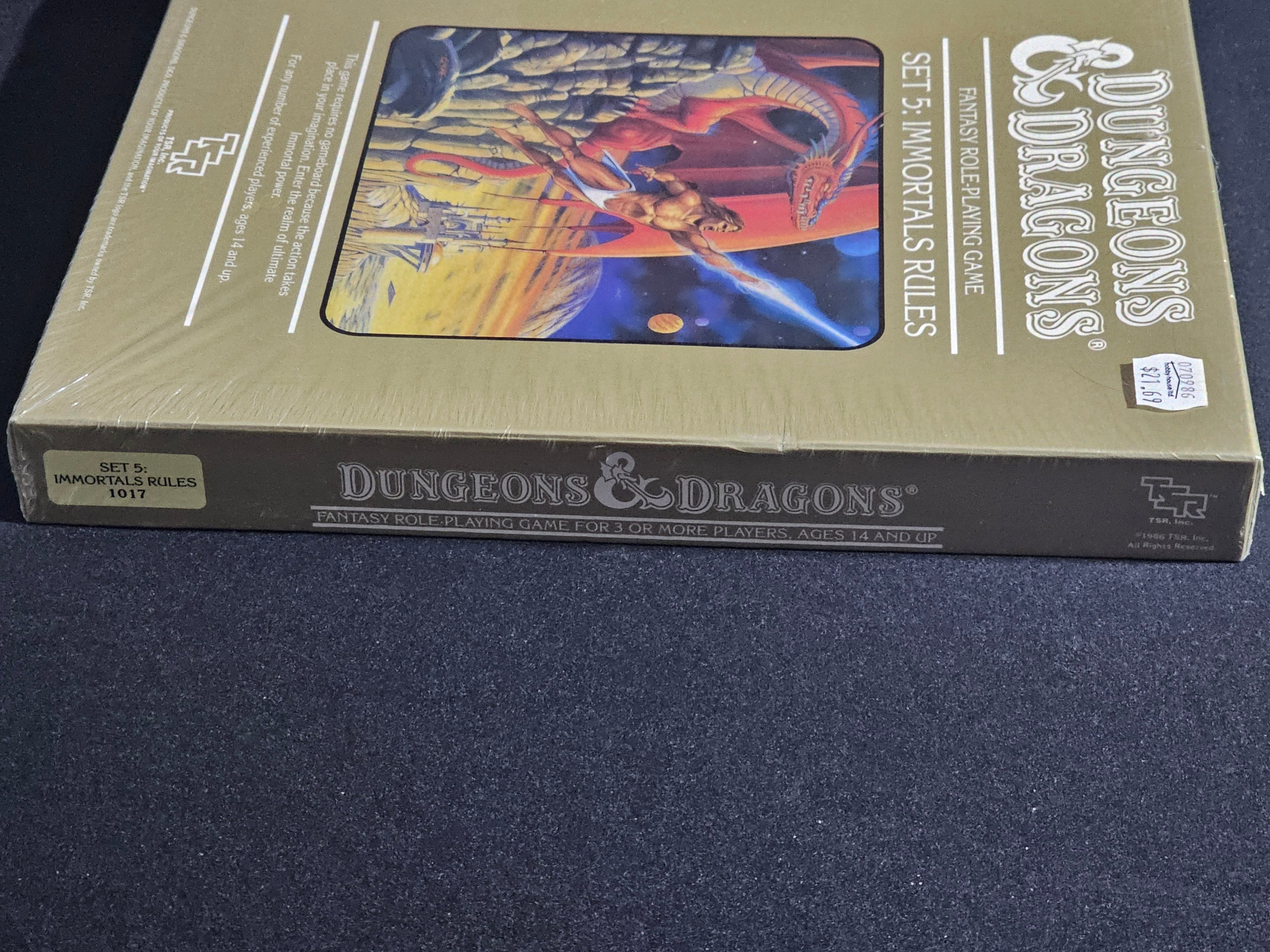 Dungeons & Dragons Set 5: Immortals Rules – SW