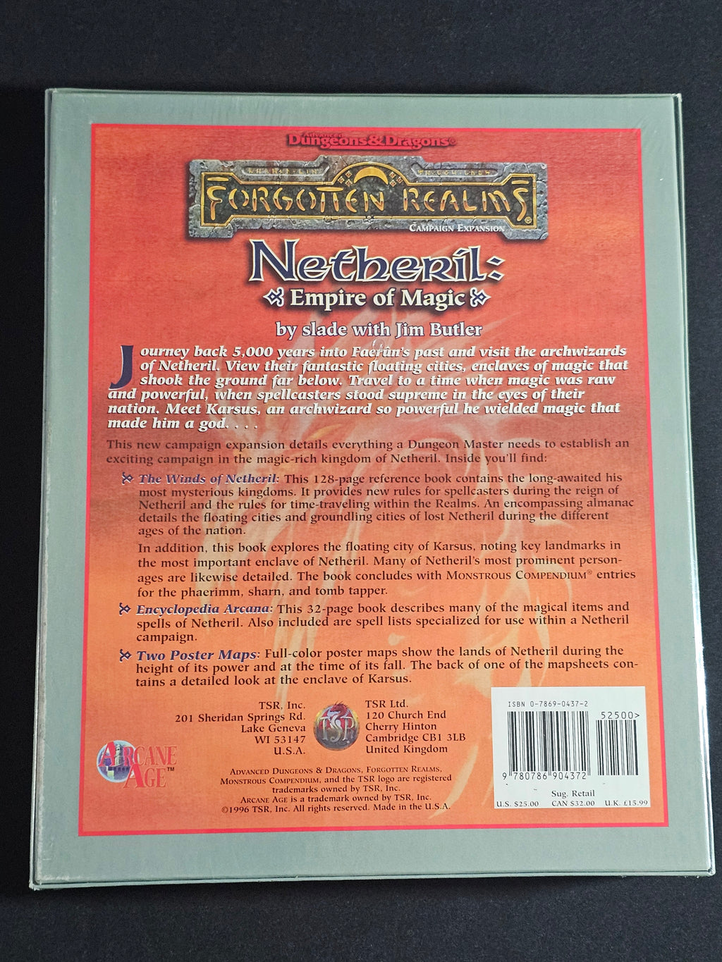 Forgotten Realms: Netheril – Empire of Magic – SW