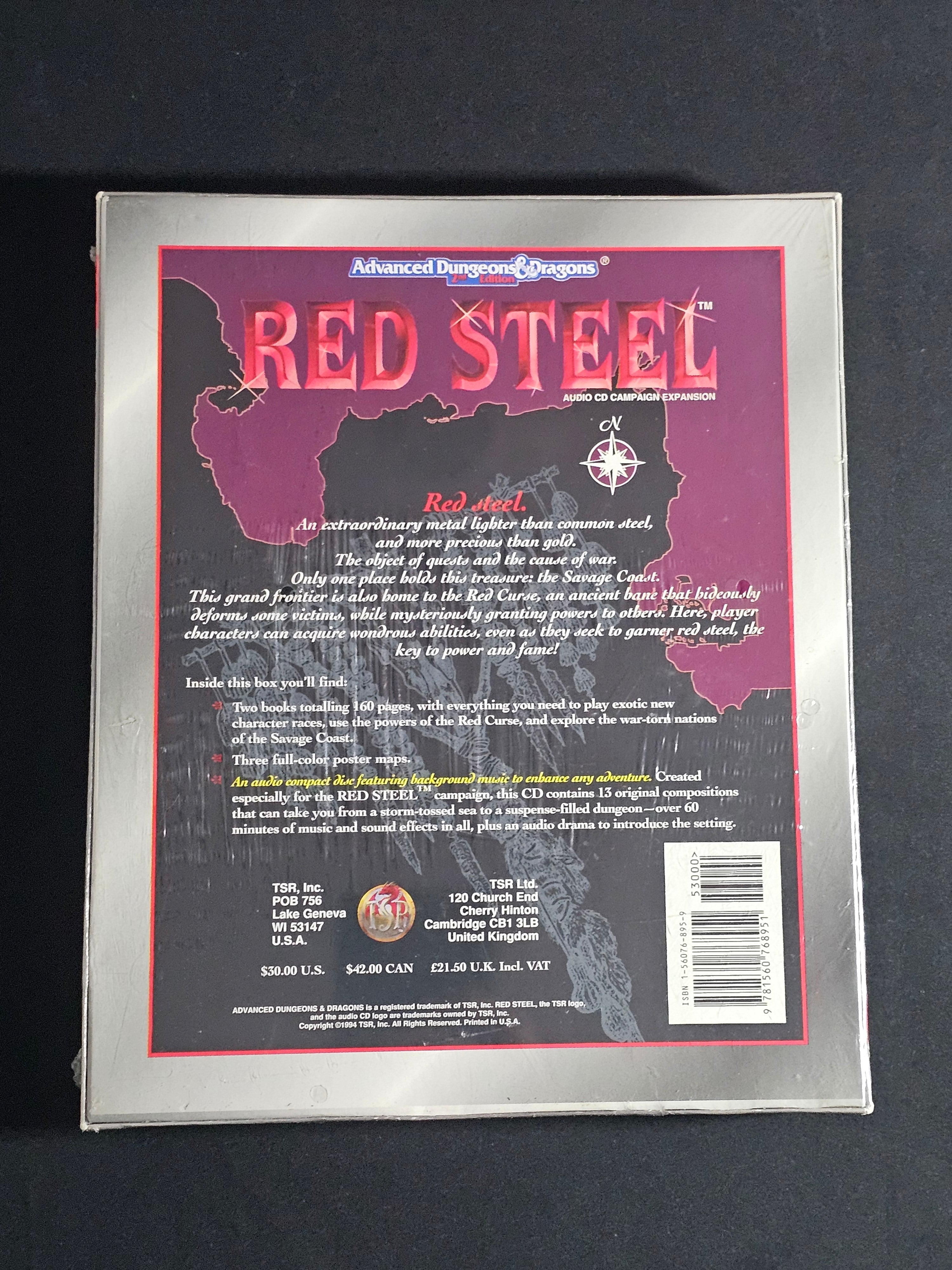 Red Steel: The Savage Coast Campaign Expansion – SW