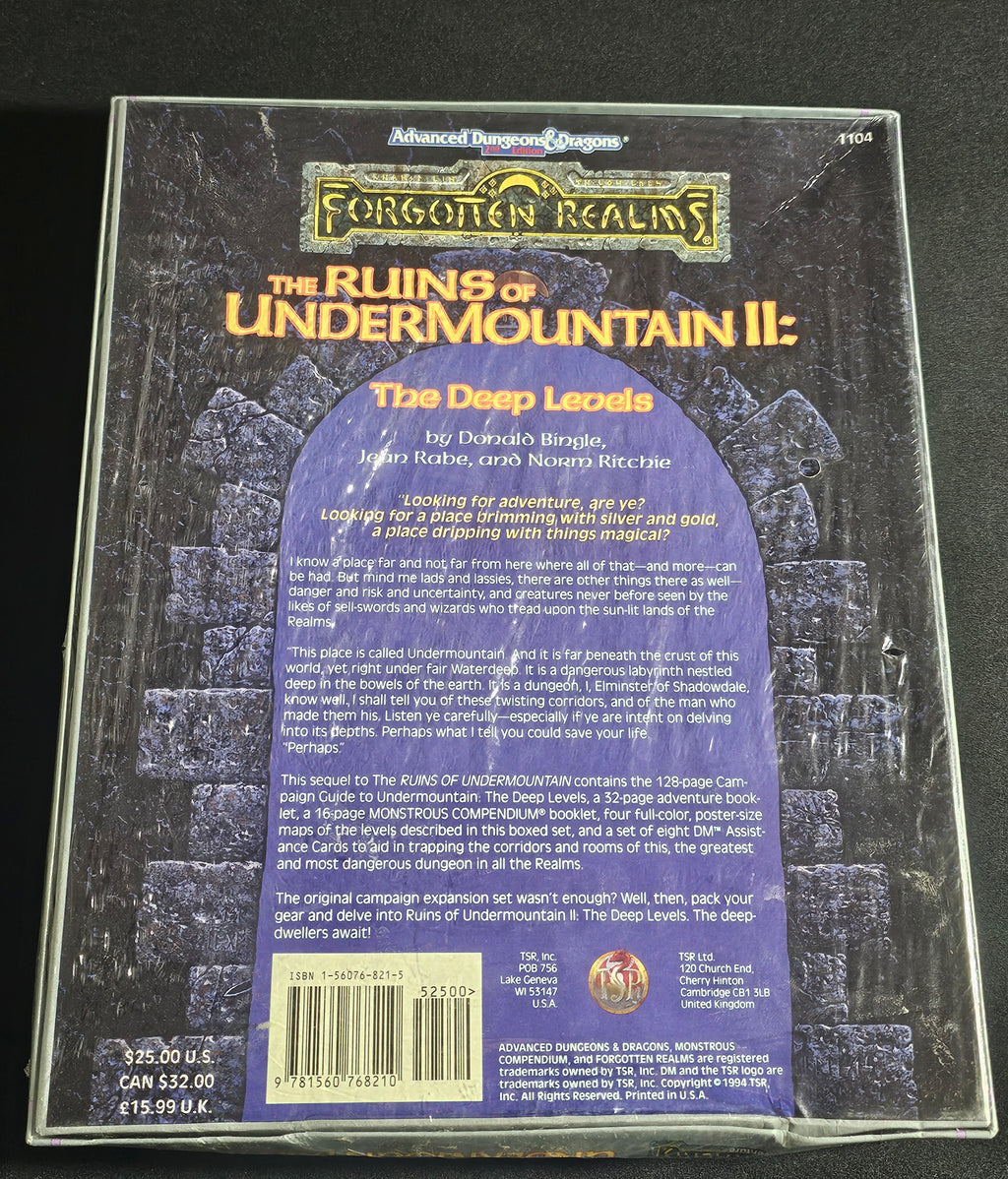 Forgotten Realms: The Ruins of Undermountain II – The Deep Levels – SW