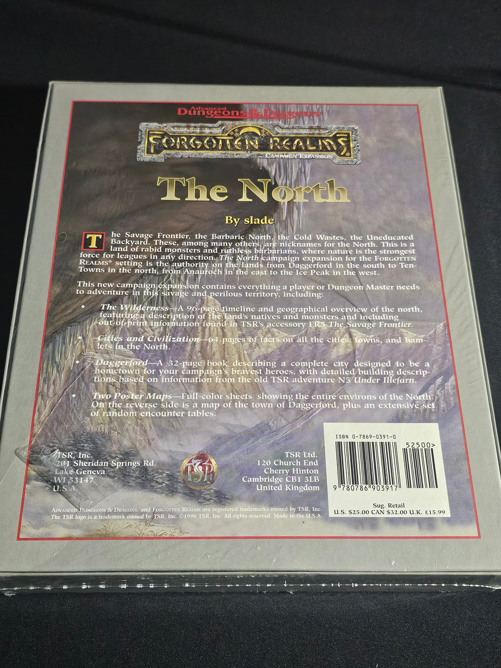 Forgotten Realms: The North – Guide to the Savage Frontier – SW