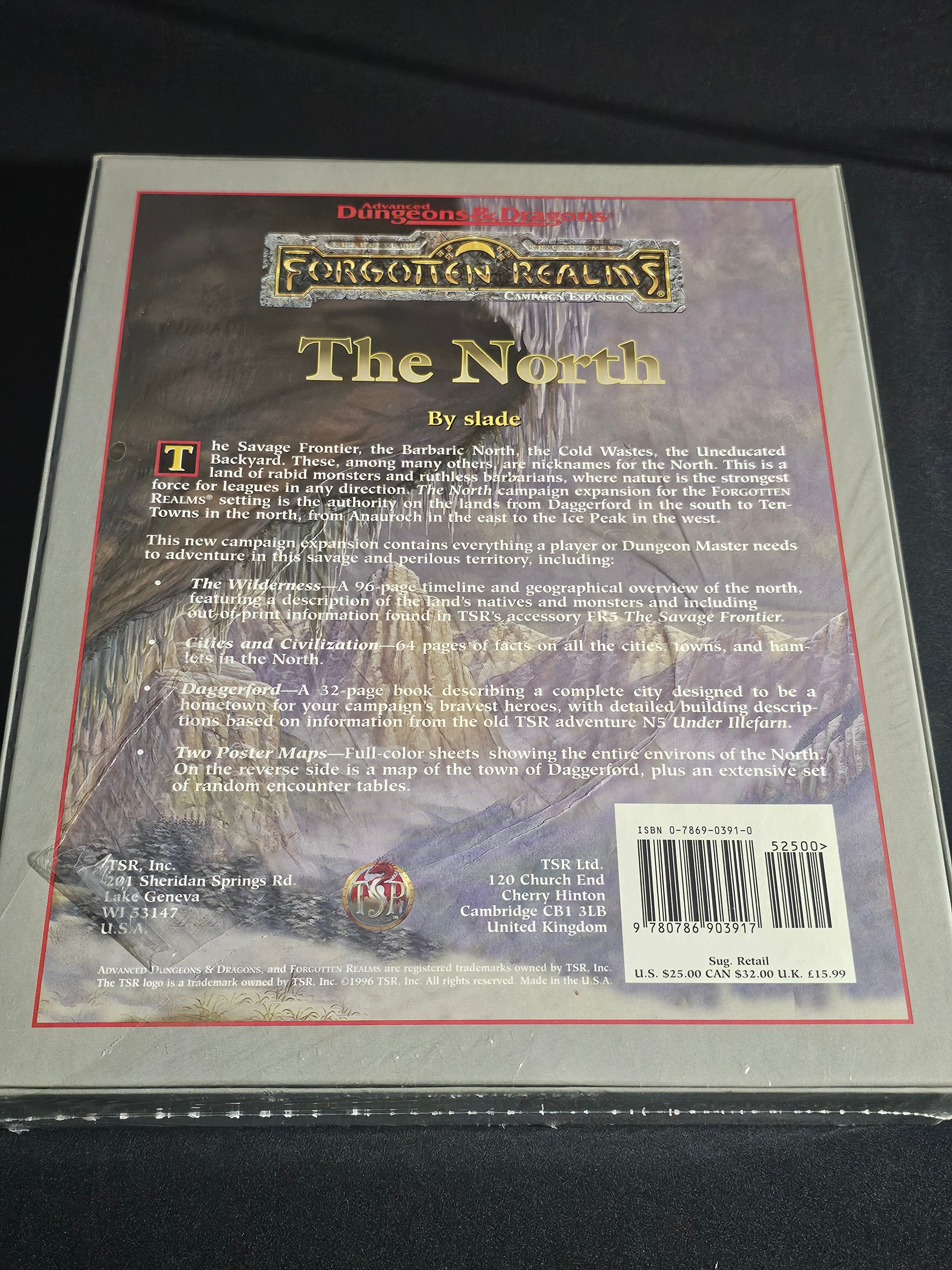 Forgotten Realms: The North – Guide to the Savage Frontier – SW