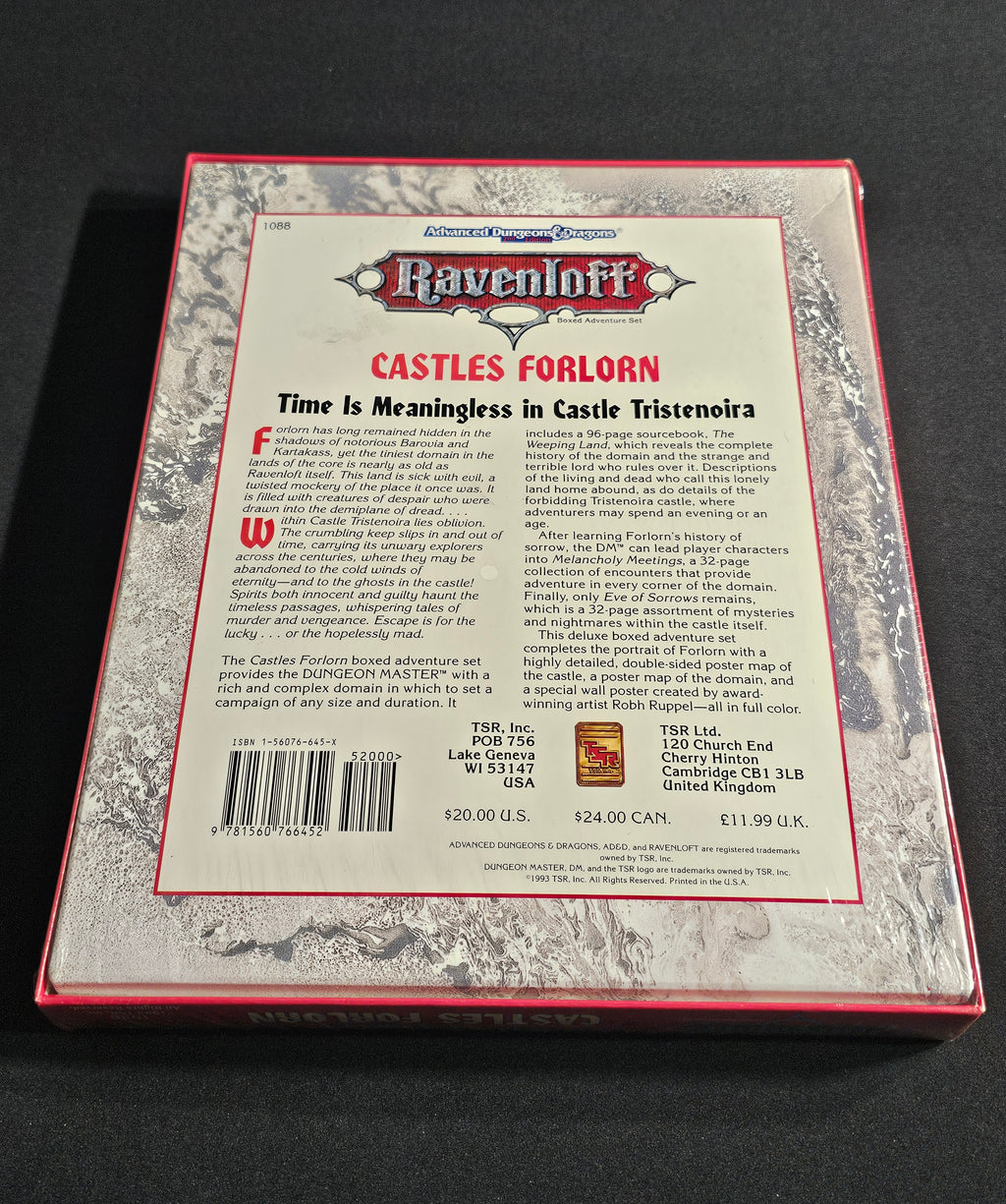 Ravenloft: Castles Forlorn Boxed Adventure Set – SW